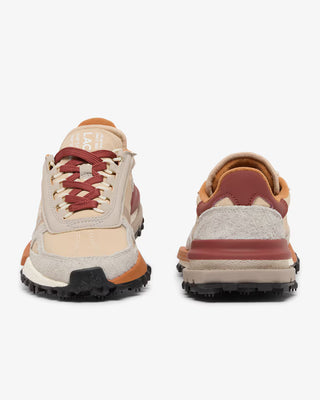 LACOSTE ELITE ACTIVE GREY LT TAN 52SMA0087