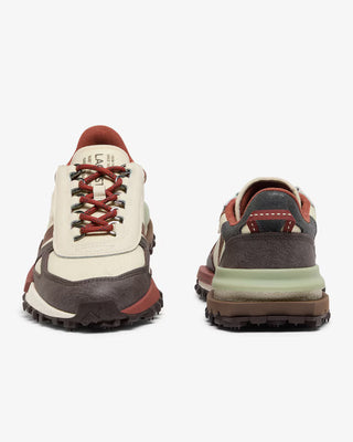 LACOSTE ELITE ACTIVE LT TAN DK BROWN 52SMA0088