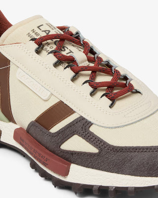 LACOSTE ELITE ACTIVE LT TAN DK BROWN 52SMA0088