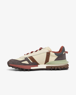 LACOSTE ELITE ACTIVE LT TAN DK BROWN 52SMA0088