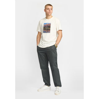 REVOLUTION 5871 CASUAL TROUSERS DARKGREY
