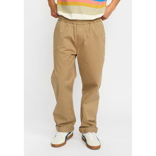 REVOLUTION 5871 CASUAL TROUSERS DARKKHAKI