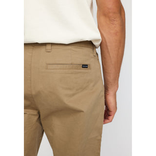 REVOLUTION 5871 CHINO TROUSERS DARKKHAKI