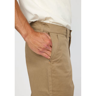 REVOLUTION 5871 CHINO TROUSERS DARKKHAKI