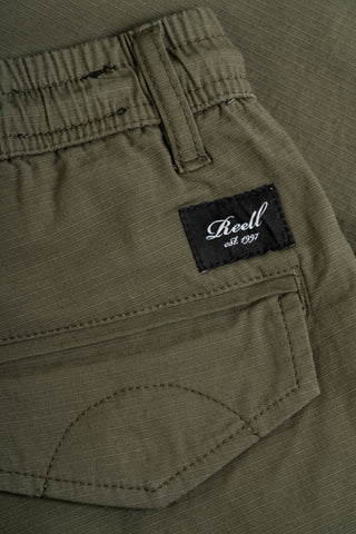 REELL REFLEX EASY CARGO SHORT BR OLIVE