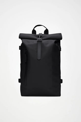 RAINS ROLLTOP RUCKSACK LARGE BLACK 14590001