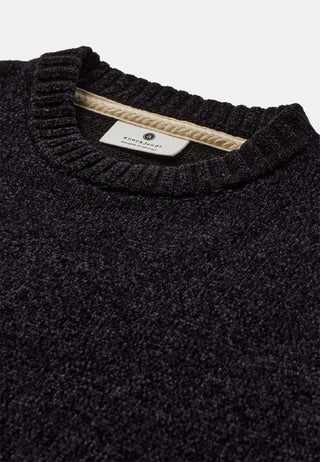ANERKJENDT AKSUNE CHENILLE KNIT CAVIAR