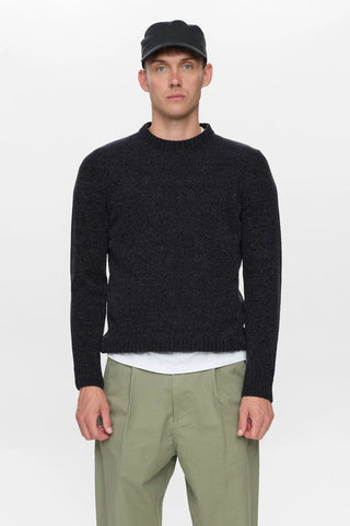 ANERKJENDT AKSUNE CHENILLE KNIT CAVIAR