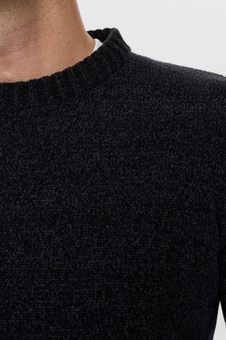 ANERKJENDT AKSUNE CHENILLE KNIT CAVIAR