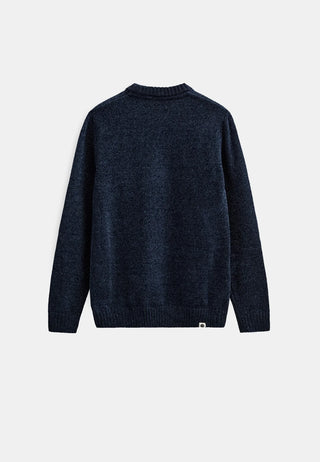 ANERKJENDT AKSUNE CHENILLE KNIT SKY CAPTAIN