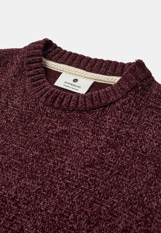 ANERKJENDT AKSUNE CHENILLE KNIT VINEYARD WINE