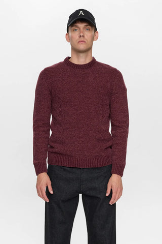 ANERKJENDT AKSUNE CHENILLE KNIT VINEYARD WINE