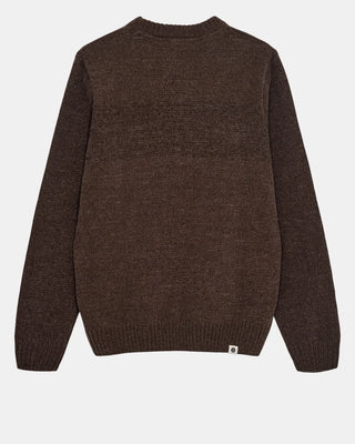 ANERKJENDT AKSUNE CHENILLE KNIT CHOCOLATE BROWN