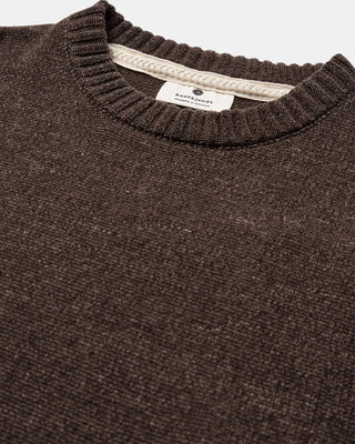 ANERKJENDT AKSUNE CHENILLE KNIT CHOCOLATE BROWN