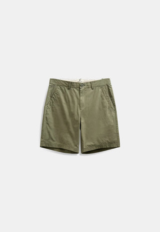ANERKJENDT AKJAN COTTON POPLIN SHORTS LODEN GREEN