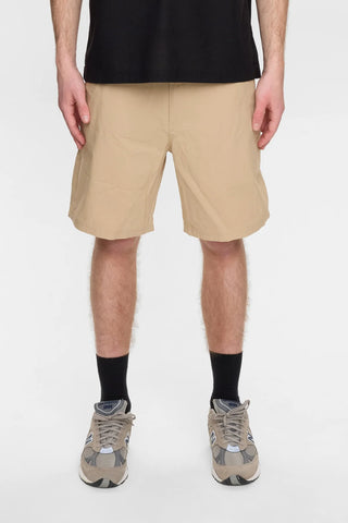 ANERKJENDT AKJAN COTTON POPLIN SHORTS INCENSE