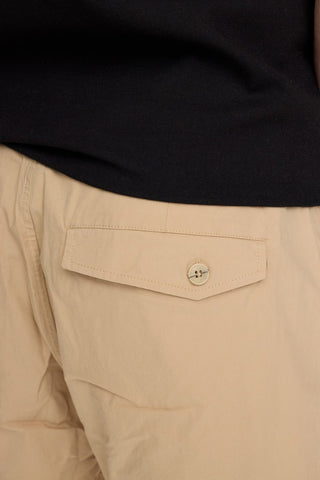 ANERKJENDT AKJAN COTTON POPLIN SHORTS INCENSE