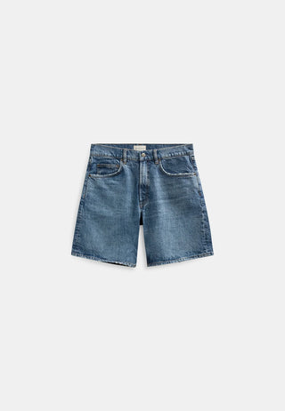ANERKJENDT AKJONAS DENIM SHORTS WARM MEDIUM BLUE