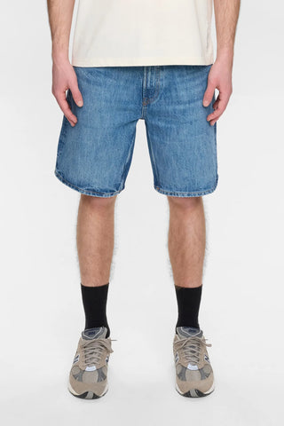 ANERKJENDT AKJONAS DENIM SHORTS WARM MEDIUM BLUE