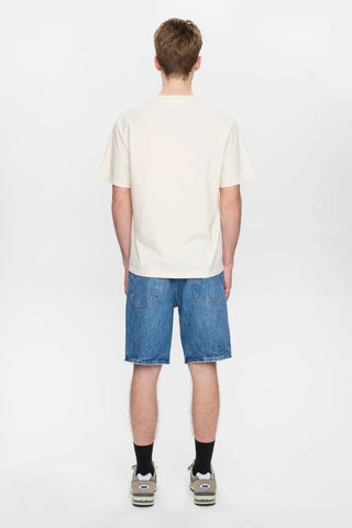 ANERKJENDT AKJONAS DENIM SHORTS WARM MEDIUM BLUE