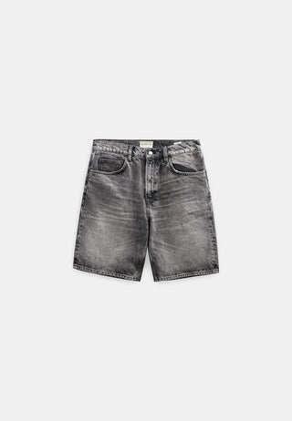 ANERKJENDT AKJONAS DENIM SHORTS DARK GREY ROCK