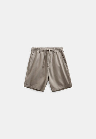 ANERKJENDT AKJAMES COT/LINEN/VIS ELA SHORTS GRAY FLANNEL