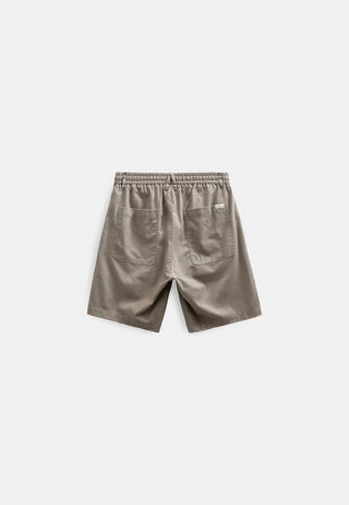 ANERKJENDT AKJAMES COT/LINEN/VIS ELA SHORTS GRAY FLANNEL