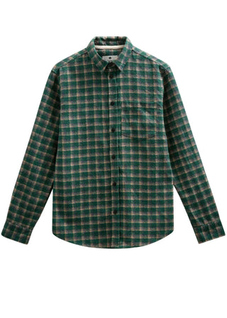 ANERKJENDT AKLEIF CHECK L/S SHIRT HUNTER GREEN