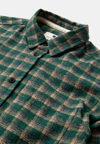 ANERKJENDT AKLEIF CHECK L/S SHIRT HUNTER GREEN
