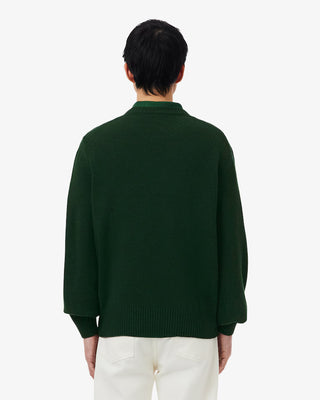 LACOSTE AH2916  KNIT VERT SINOPLE