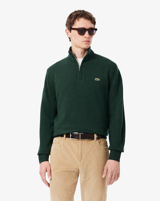 LACOSTE AH3052 HALF ZIP KNIT