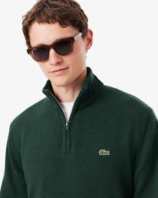 LACOSTE AH3052 HALF ZIP KNIT