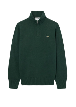 LACOSTE AH3052 HALF ZIP KNIT