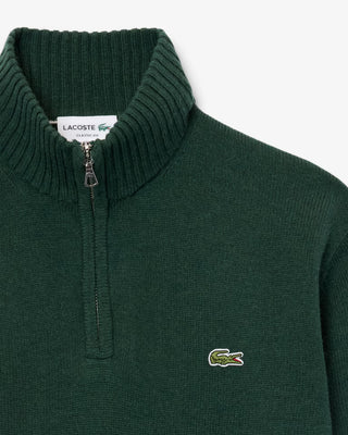 LACOSTE AH3052 HALF ZIP KNIT