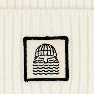 BASK IN THE SUN MINI TO THE SEA BEANIE IVORY