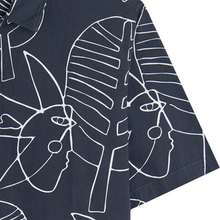 BASK IN THE SUN MOON SHIRT MIDNIGHT