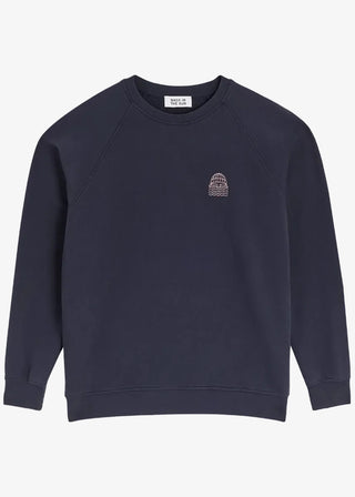 BASK IN THE SUN MINI TO THE SEA SWEATSHIRT MIDNIGHT