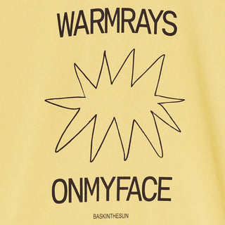 BASK IN THE SUN WARMRAYS SWEATSHIRT POLLEN