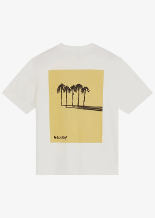 BASK IN THE SUN HOLIDAY T-SHIRT POLLEN