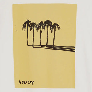 BASK IN THE SUN HOLIDAY T-SHIRT POLLEN