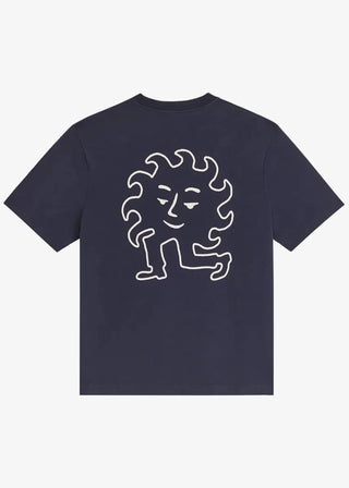 BASK IN THE SUN SUN T-SHIRT MIDNIGHT