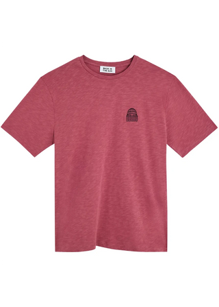BASK IN THE SUN MINI TO THE SEA T-SHIRT ROSEWOOD