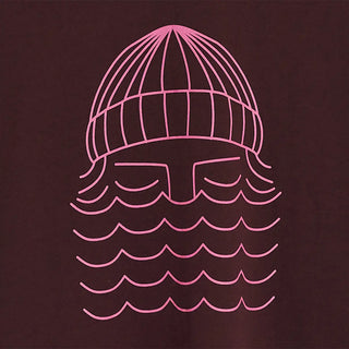 BASK IN THE SUN TO THE SEA T-SHIRT WINE