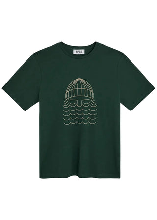 BASK IN THE SUN TO THE SEA T-SHIRT FOREST