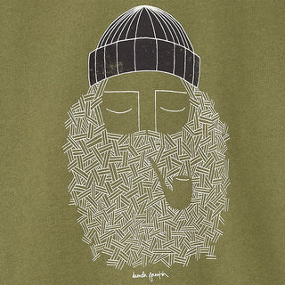 BASK IN THE SUN SMOKING PIPE SWEAT FOREST
