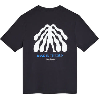 BASK IN THE SUN SEAMAN T-SHIRT CARBON