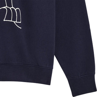BASK IN THE SUN WAVE SWEAT NAVY