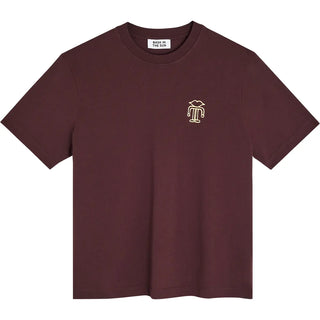 BASK IN THE SUN EYE T-SHIRT WINE