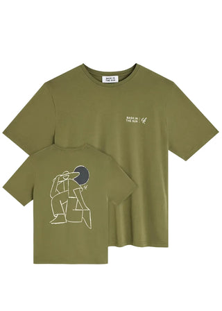 BASK IN THE SUN SUN T-SHIRT MOSS