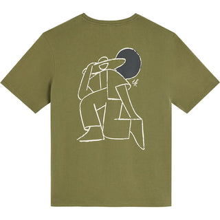 BASK IN THE SUN SUN T-SHIRT MOSS